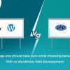 choosing between PHP vs. WordPress