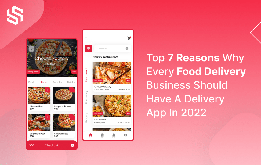 Top 5 Reasons Why Every Food Delivery Business Should Have A Delivery App In 2022