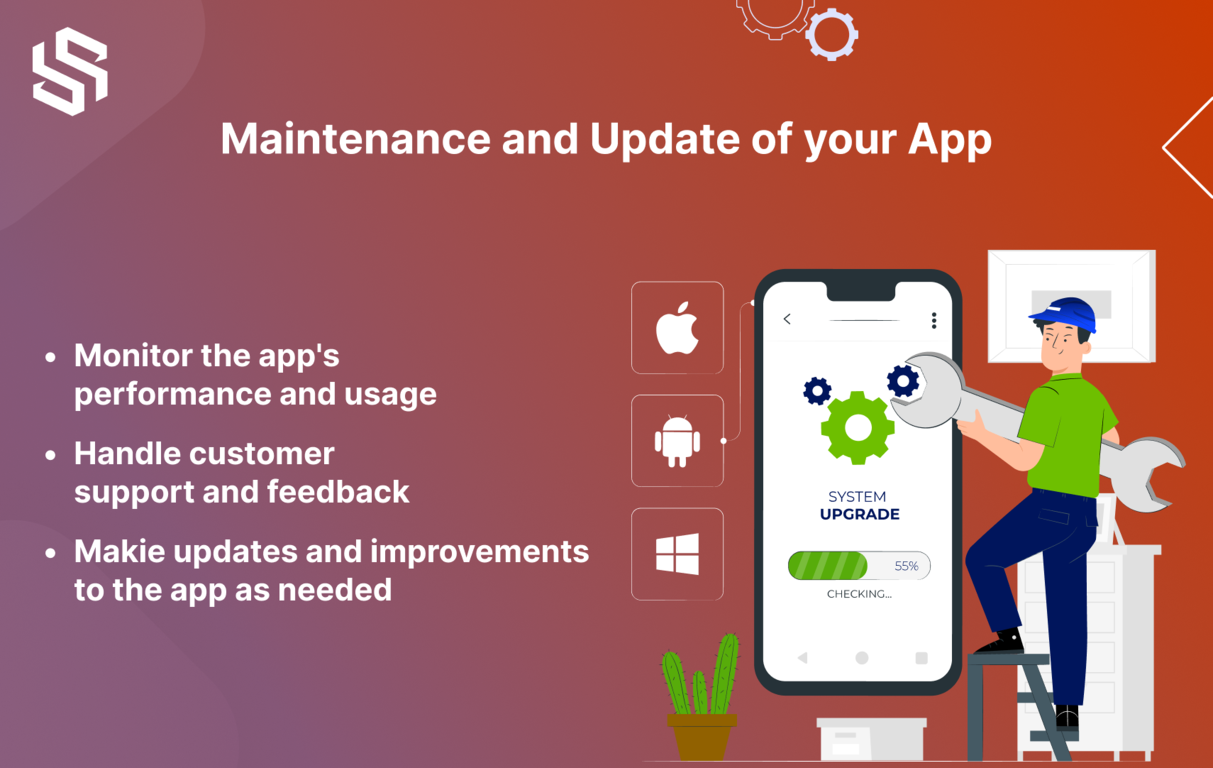 Maintenance and Update of your App 