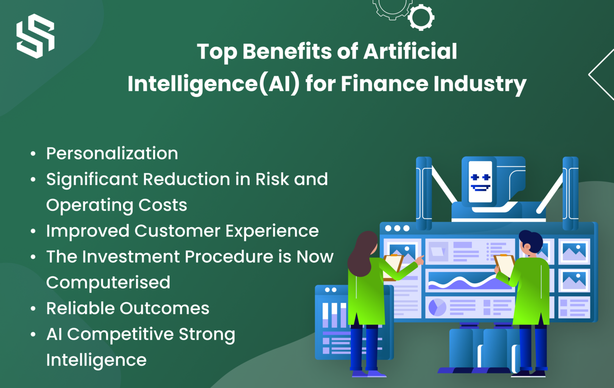 top benefits of AI for fintech