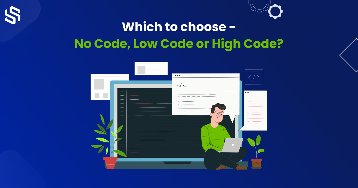 Web development methods - no code, low code and high code