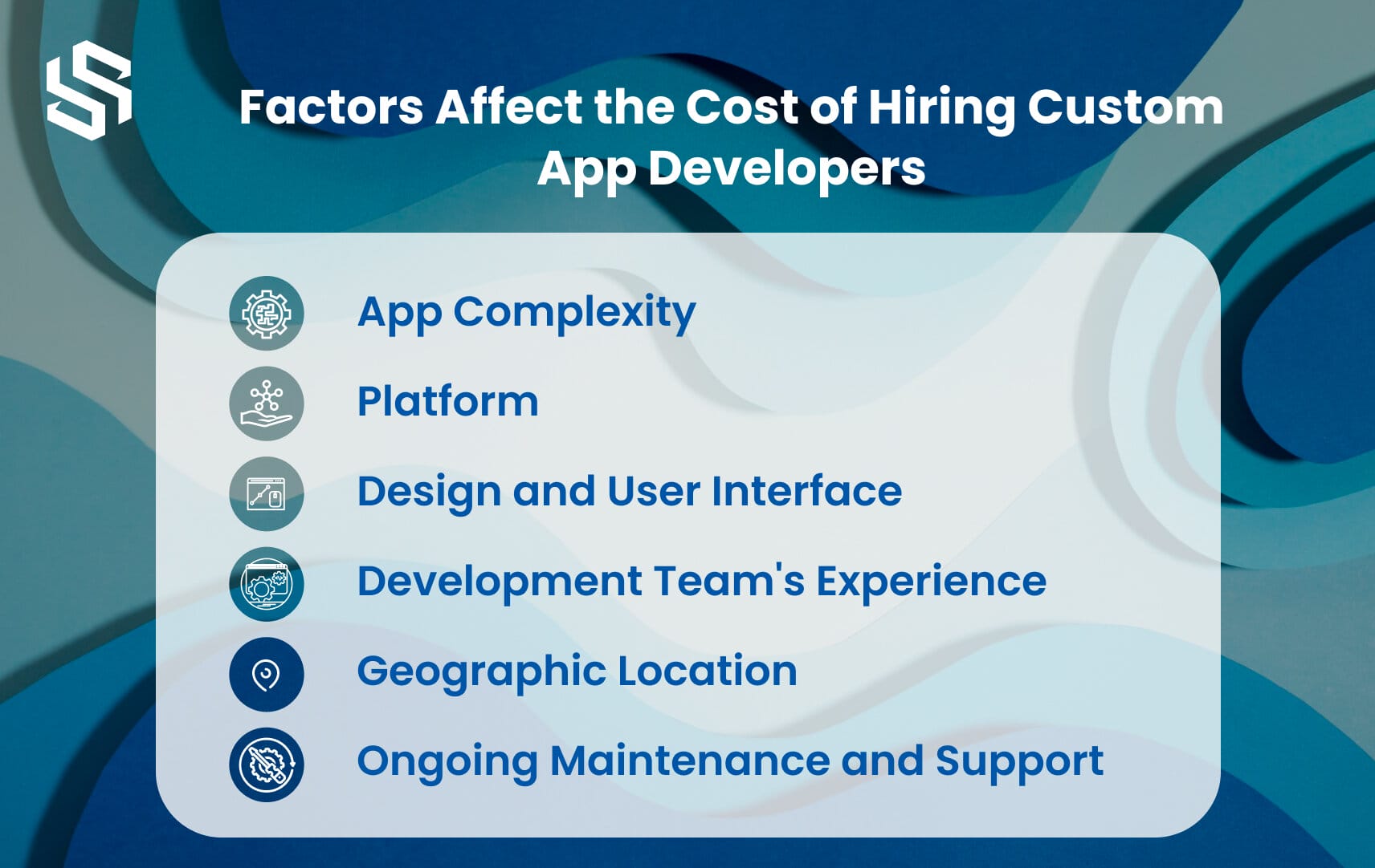 Factors Affect the Cost of Hiring Custom App Developers