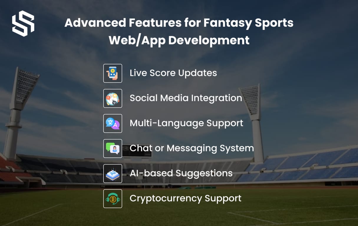 Advanced Features for Fantasy Sports Web App Development
