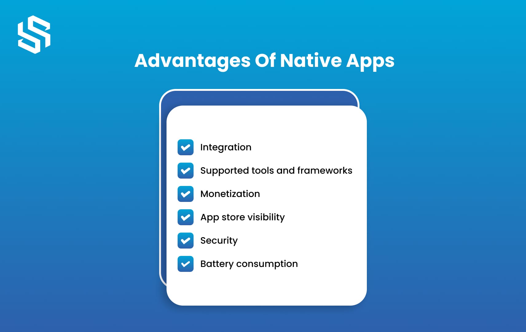 Advantages of a Native App