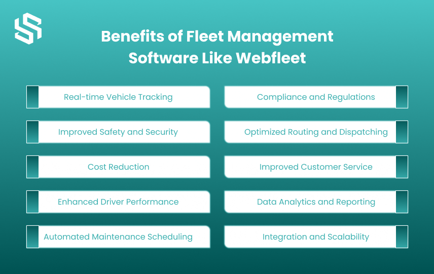 Benefits of Fleet Management Software Development Like Webfleet