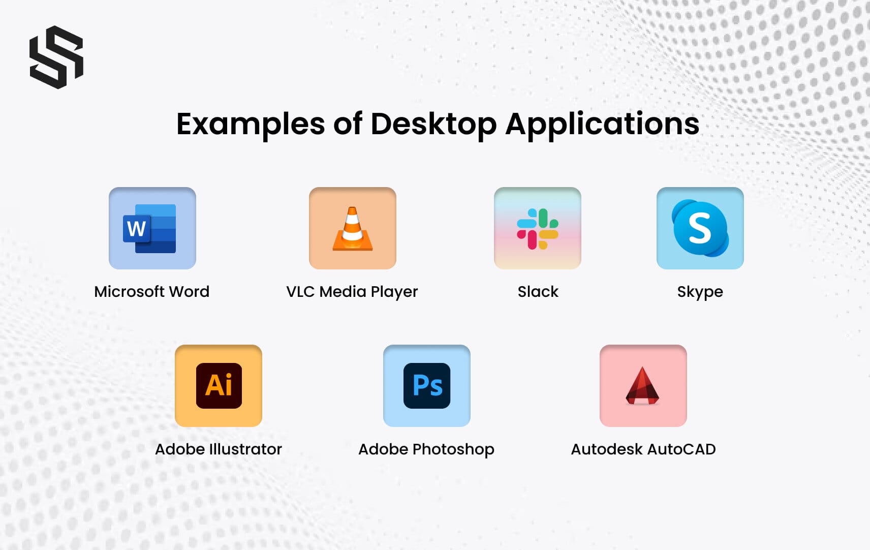 Examples of desktop applications