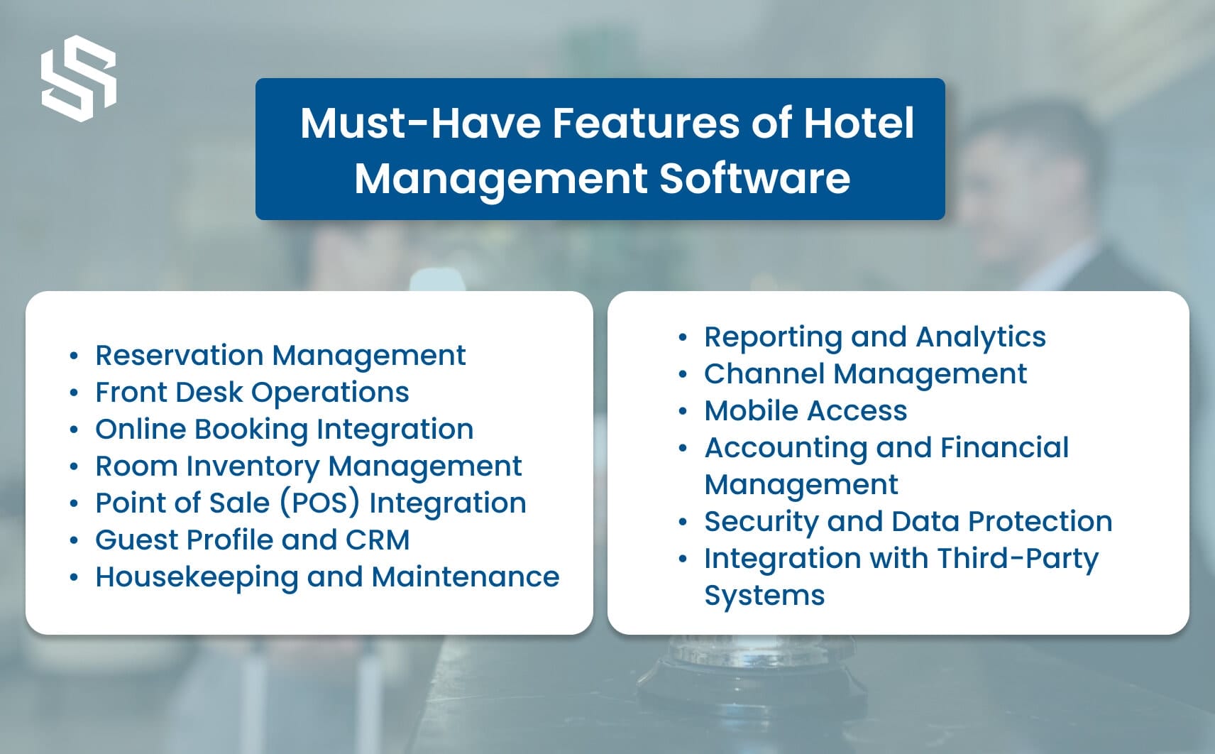 Must-Have Features of Hotel Management Software