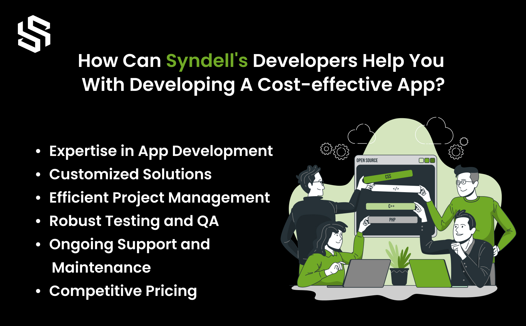 How can Syndell's Developers help you with developing a cost-effective app