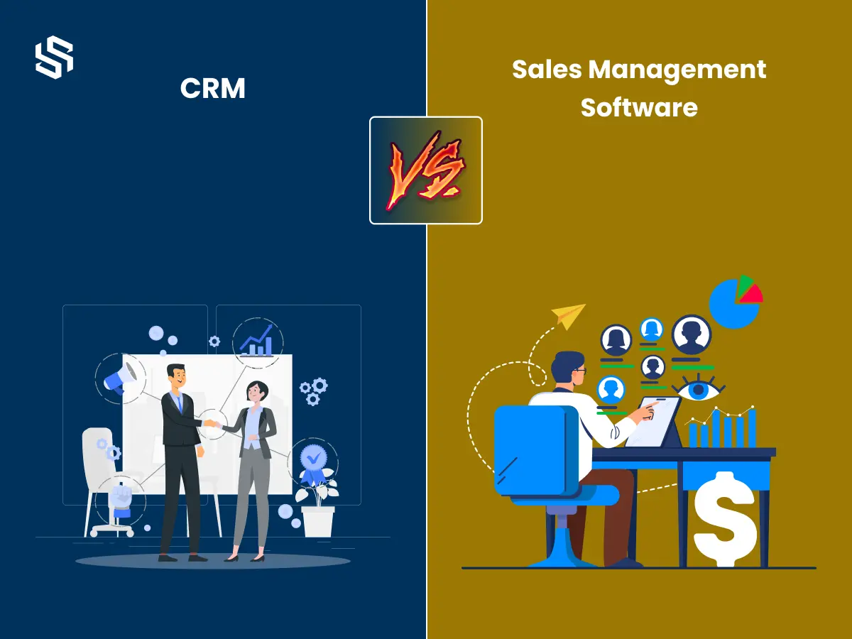 Difference between CRM vs. Sales Management Software