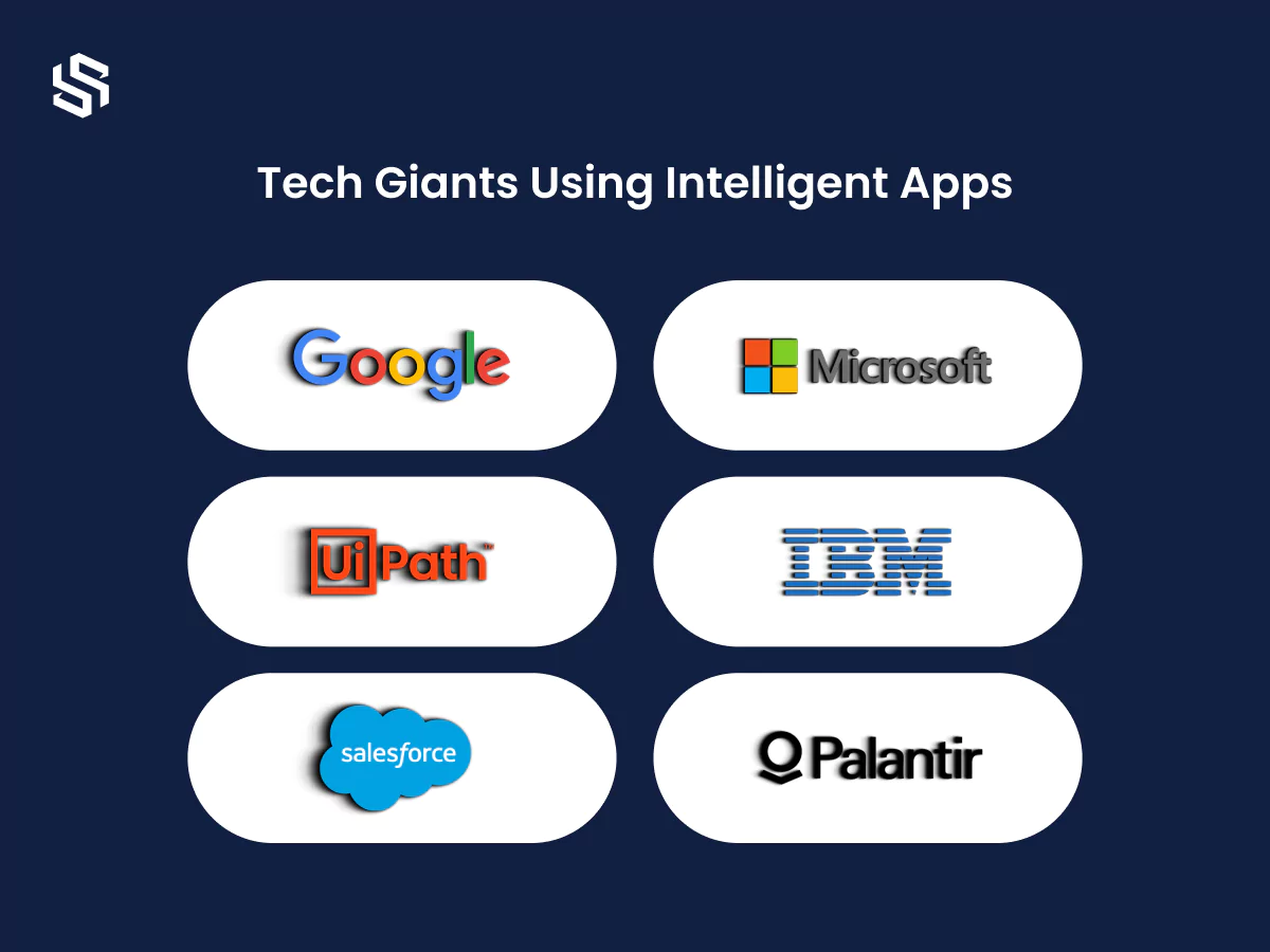 Tech Giants Using Intelligent Apps