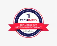 techimply top mobile app development company award logo