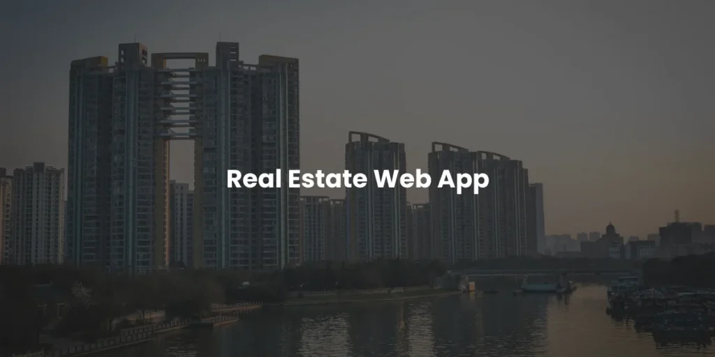 Real Estate Web App