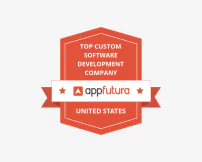 appfutura top custom software development company in usa award logo