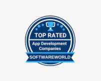 top rated app development companies award logo