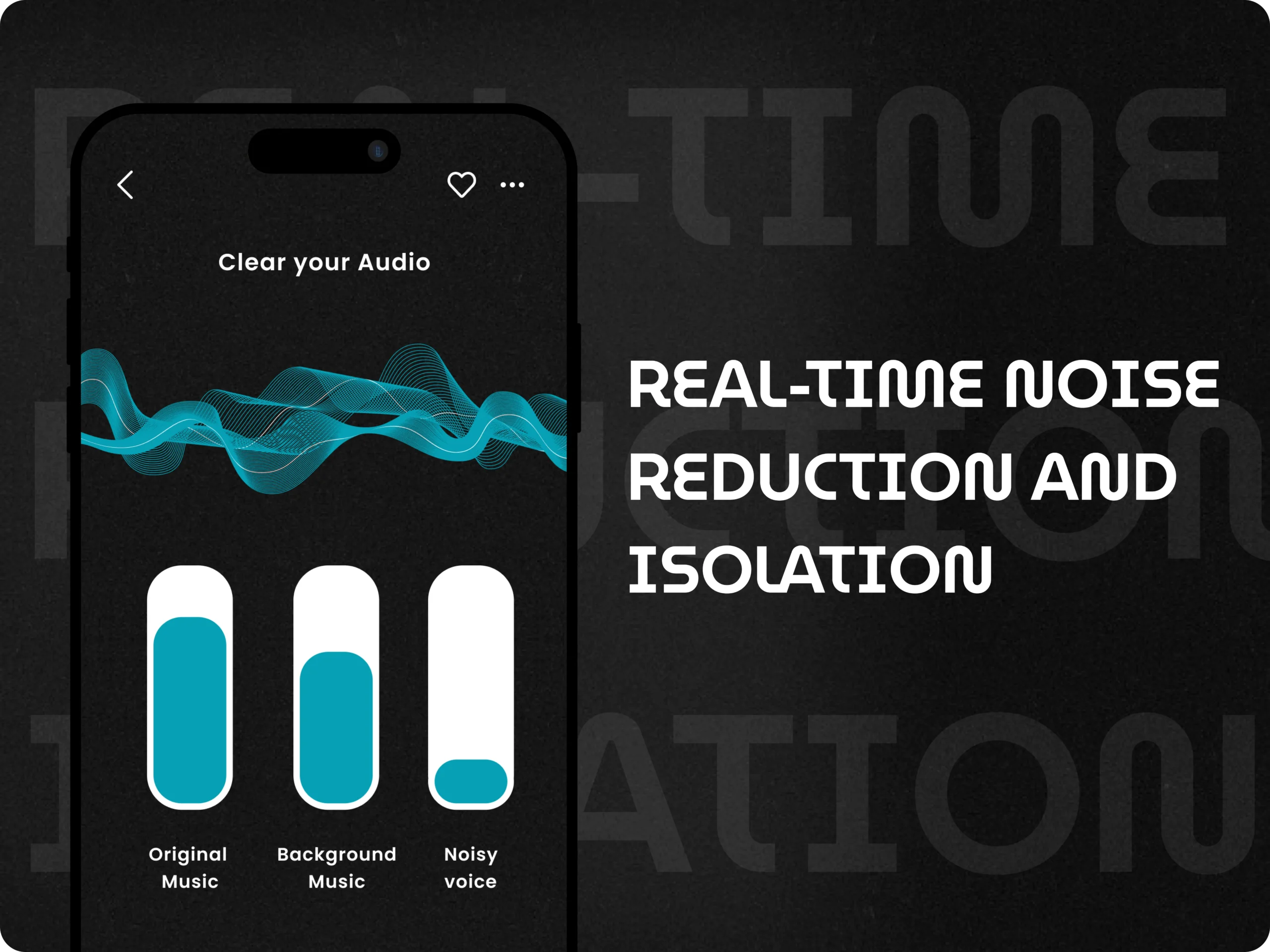 Real Time Noise Reduction and Isolation 