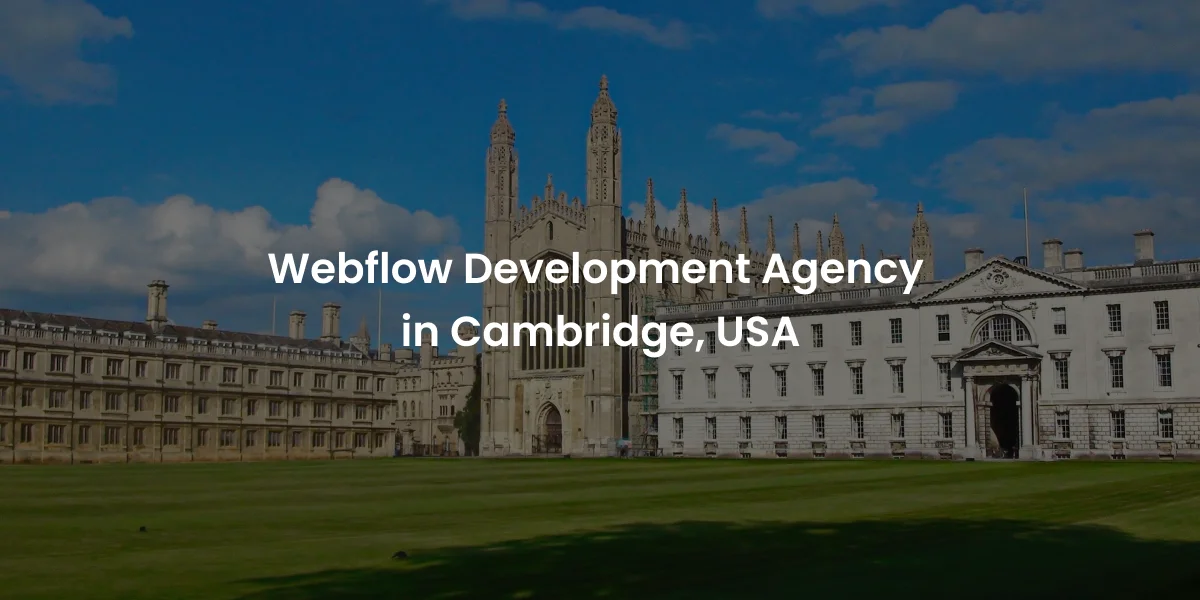 Webflow Development Agency in Cambridge | Syndell