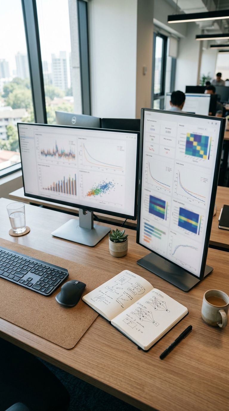 AI engineer workstation for hiring dedicated AI engineers