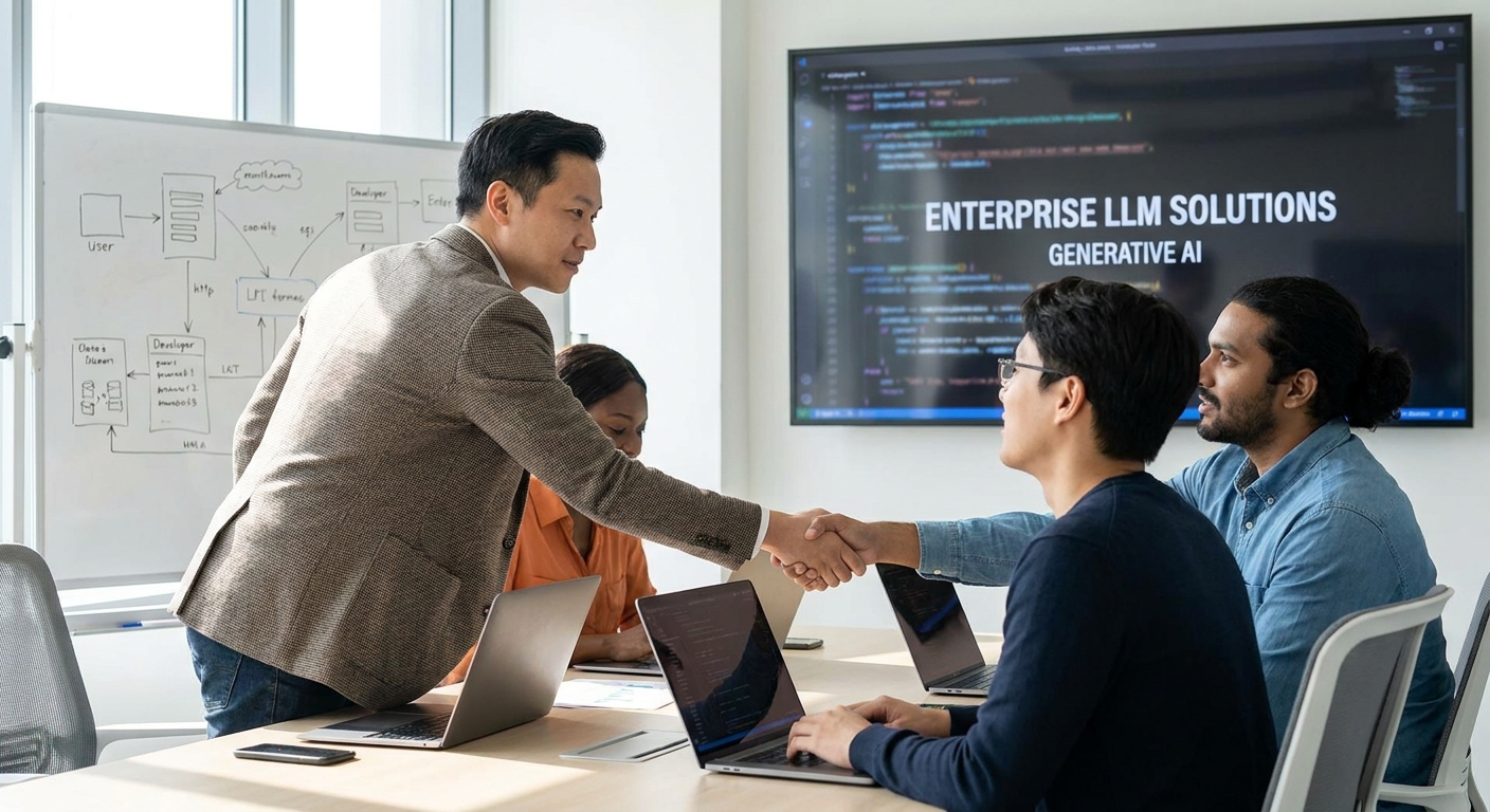 Hire dedicated generative AI developers for enterprise LLM apps