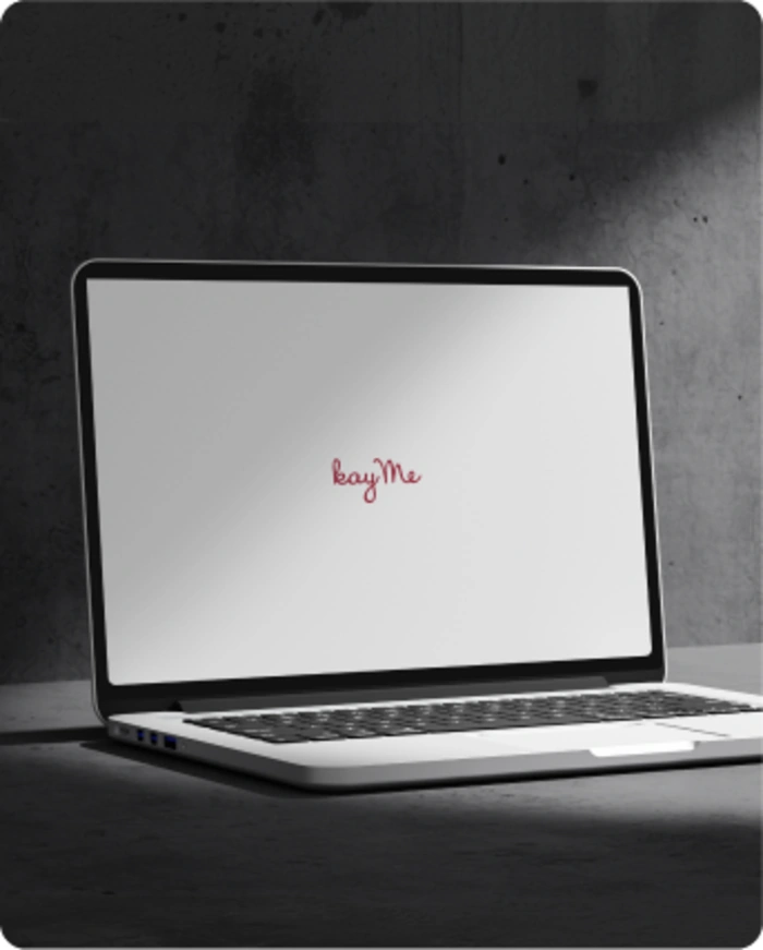 Kayme branding mockup