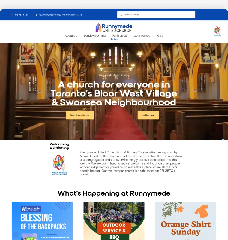 Runnymede United Church final outcome