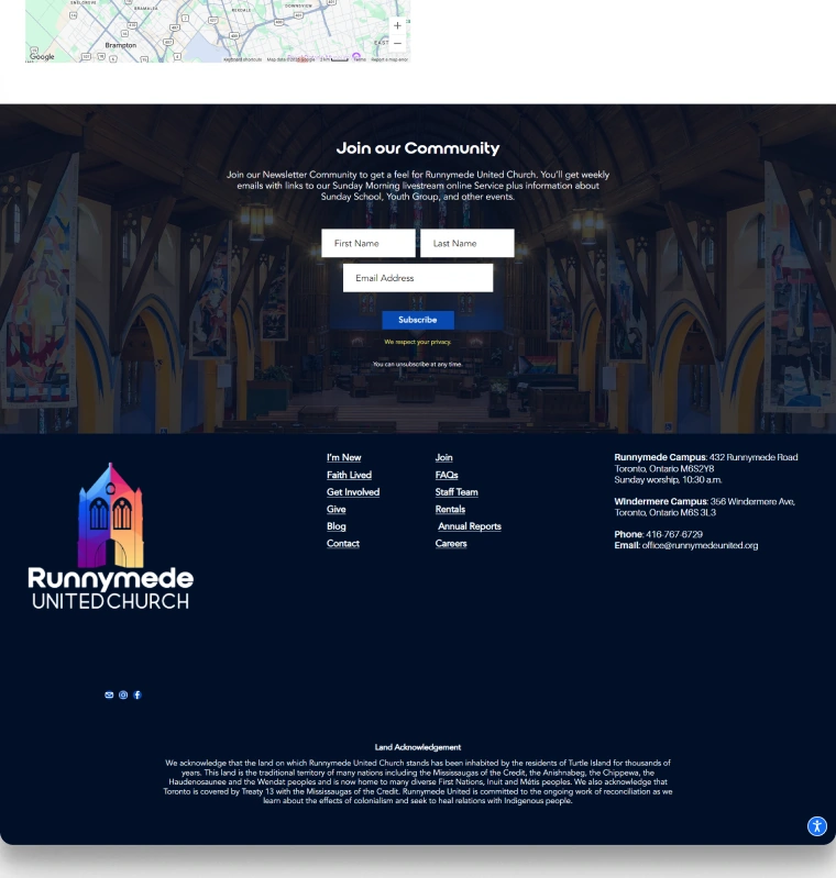Runnymede United Church final outcome