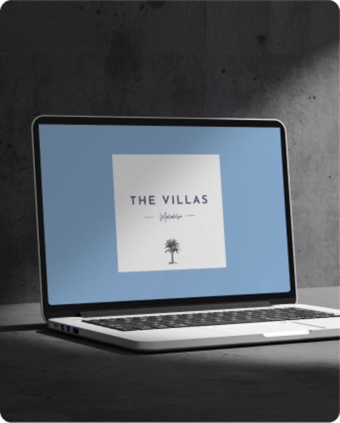 The Villas Mooloolaba branding mockup