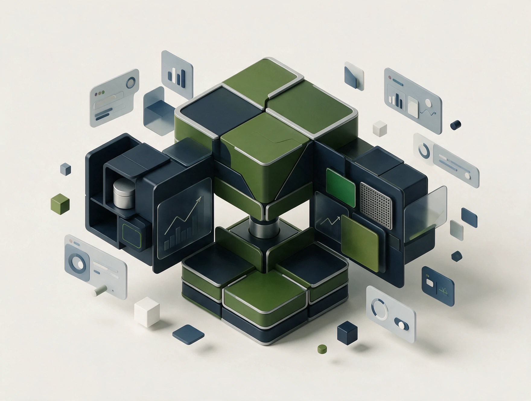 Angular JS Development illustration
