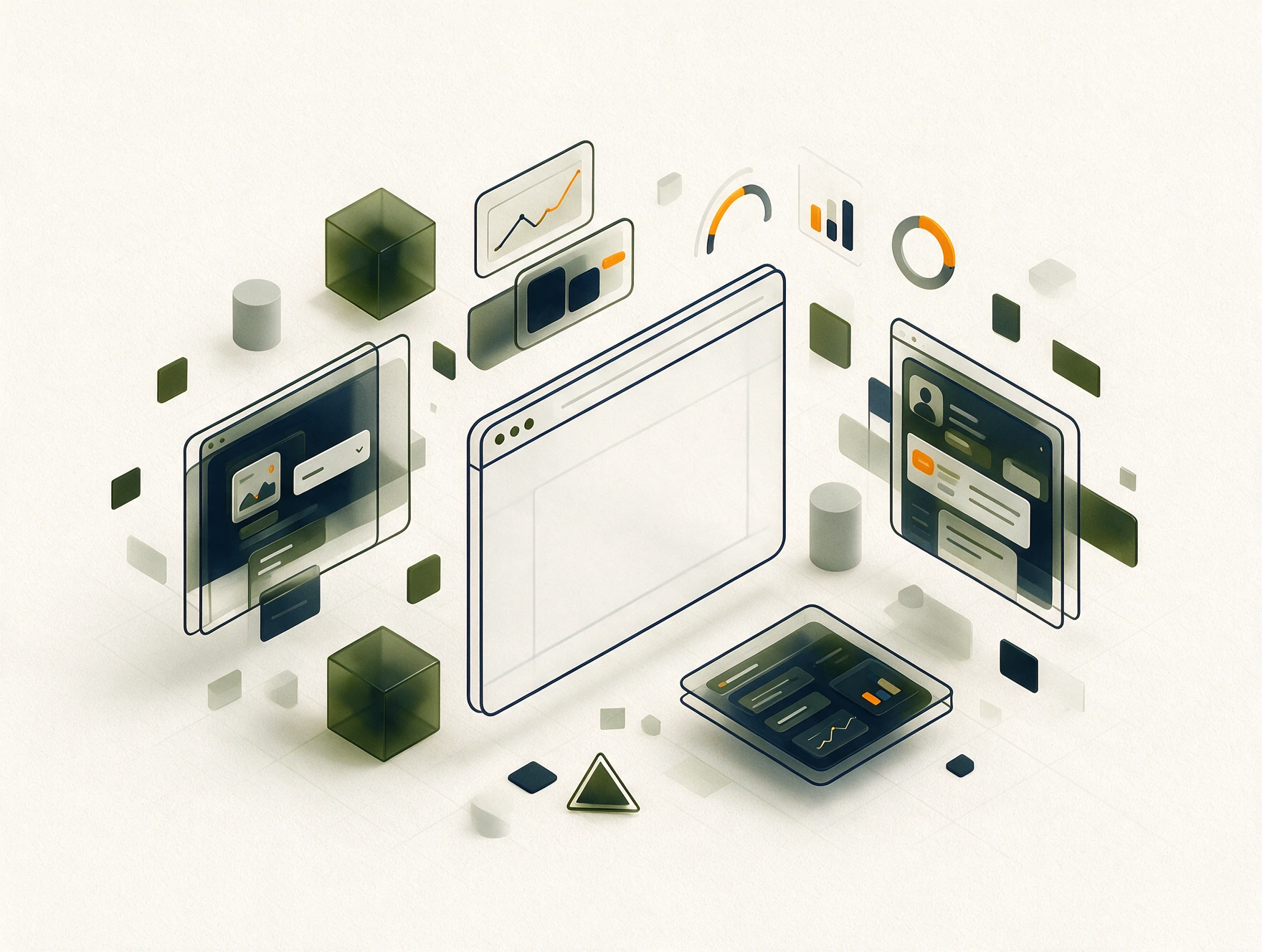 Web Application Development illustration