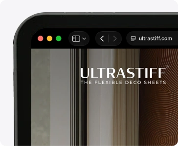 Ultrastiff website in a desktop browser window