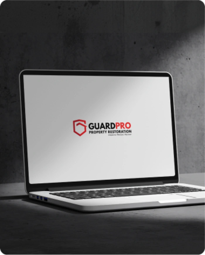 GuardPro branding mockup