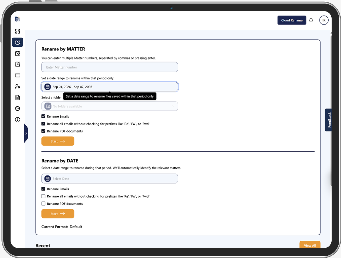 briefmate web app screen 2