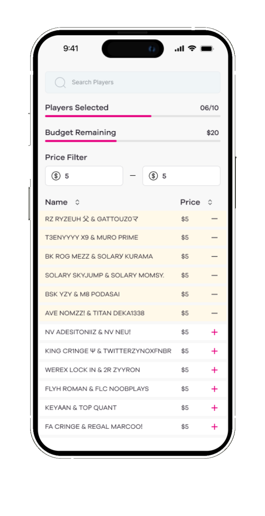 Clutch Up mobile app screen 3