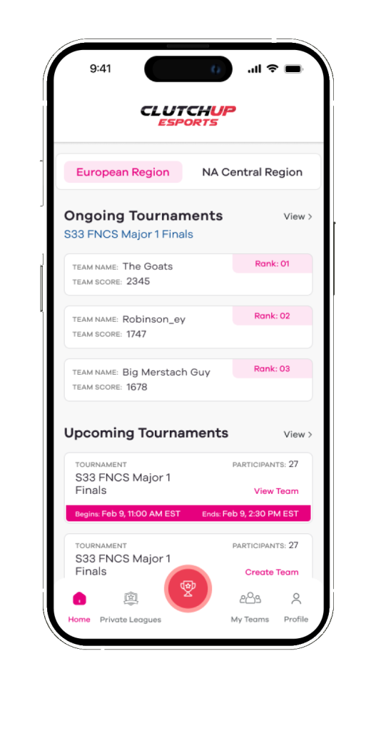 Clutch Up mobile app screen 5