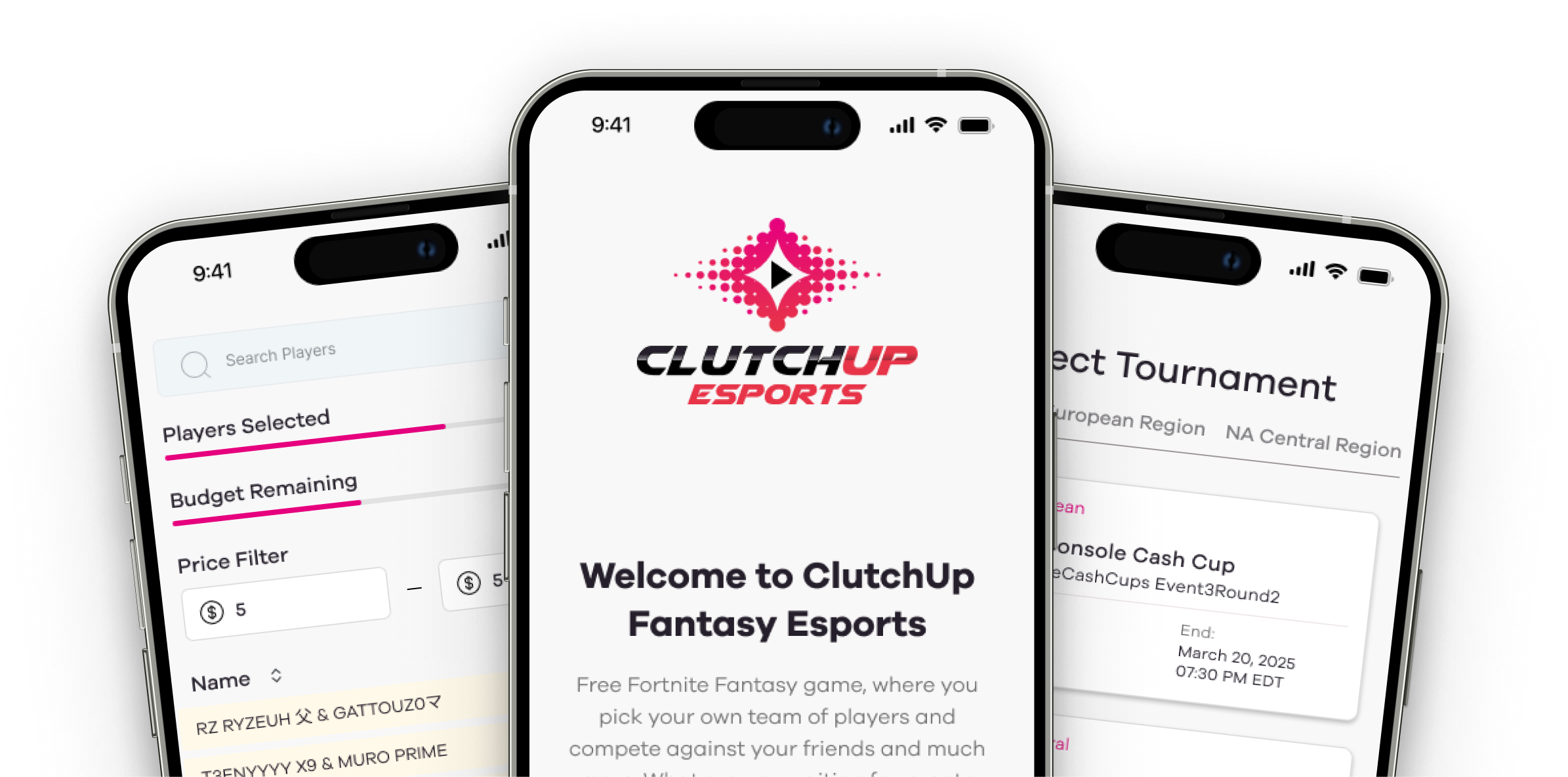 clutch-mobile website mockup