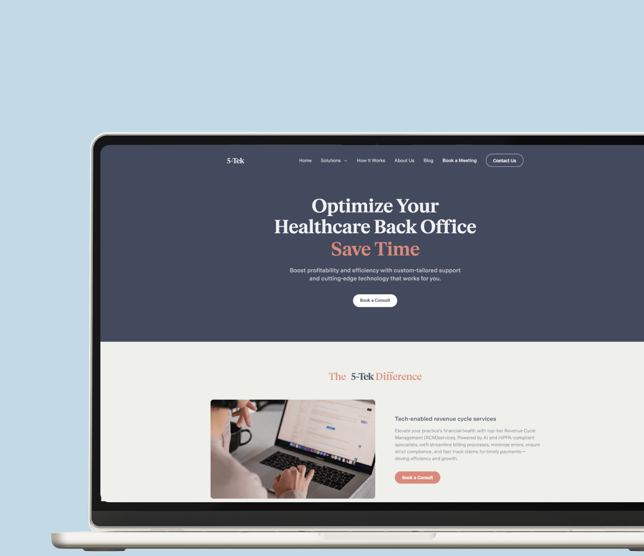 5-Tek Medical website preview