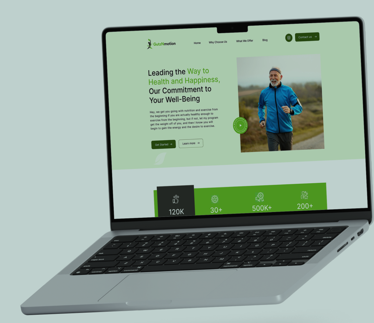 GutzNmotion website preview