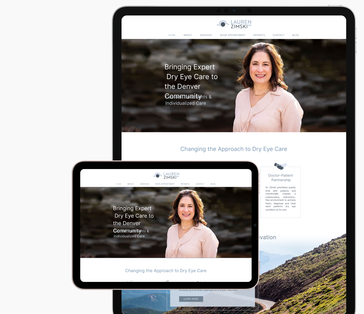 Lauren Zimski MD website preview