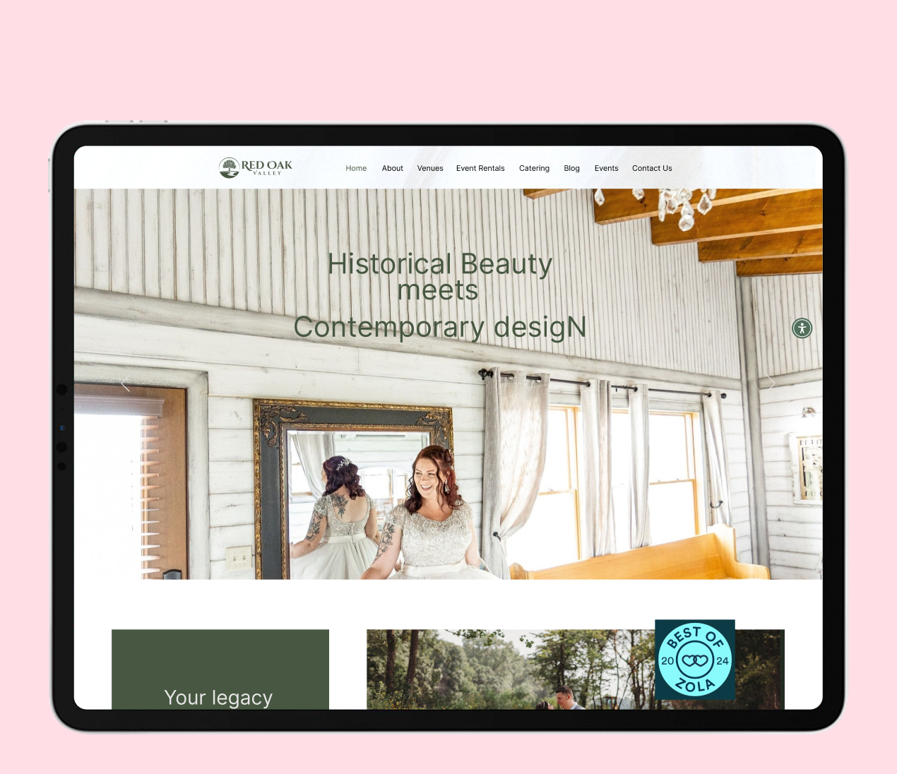 Red Oak Valley website preview