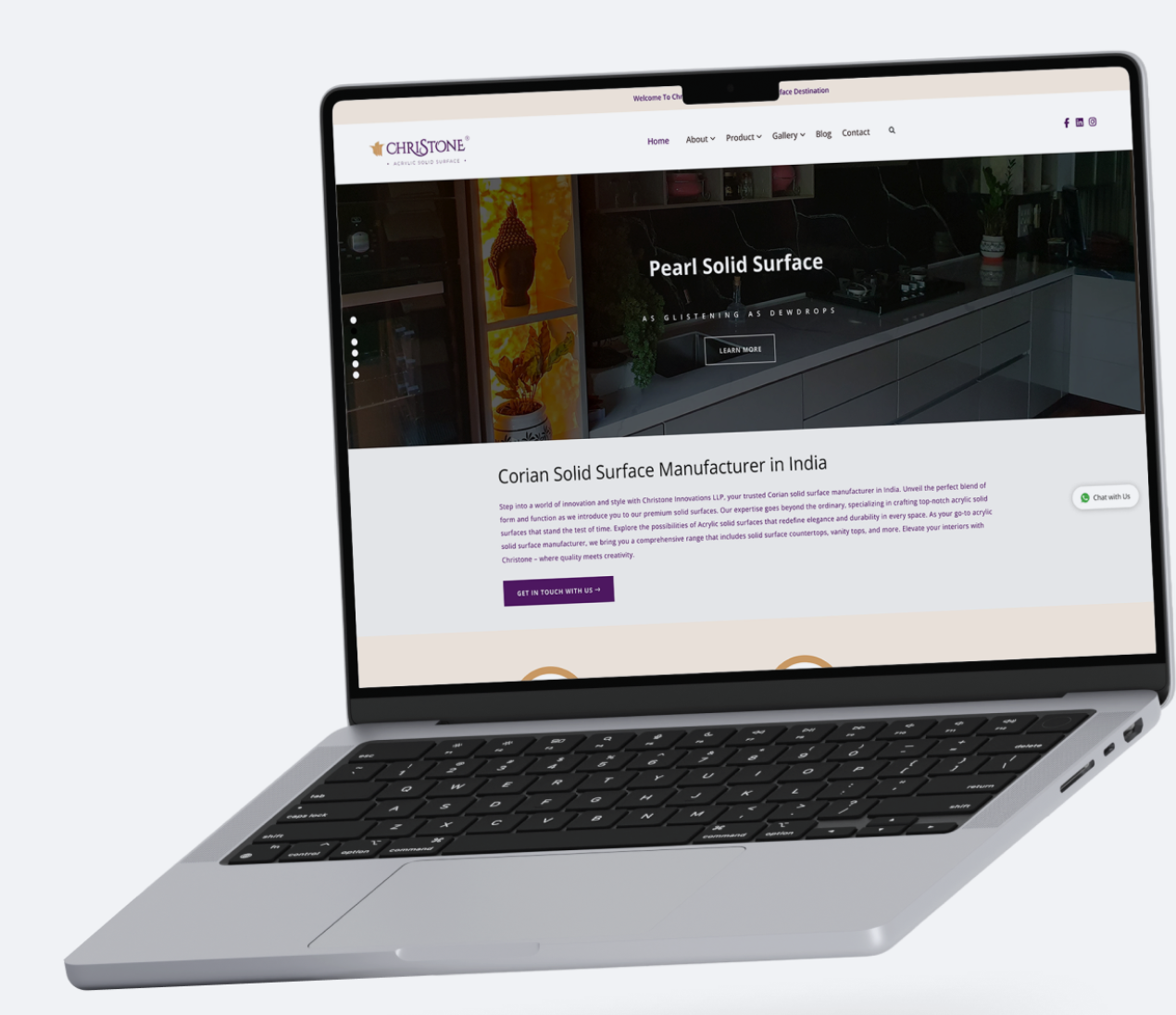 Solid Surface website preview