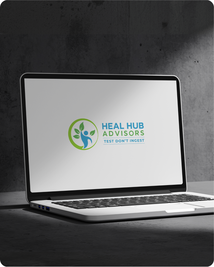 Heal Hub Advisors about mockup