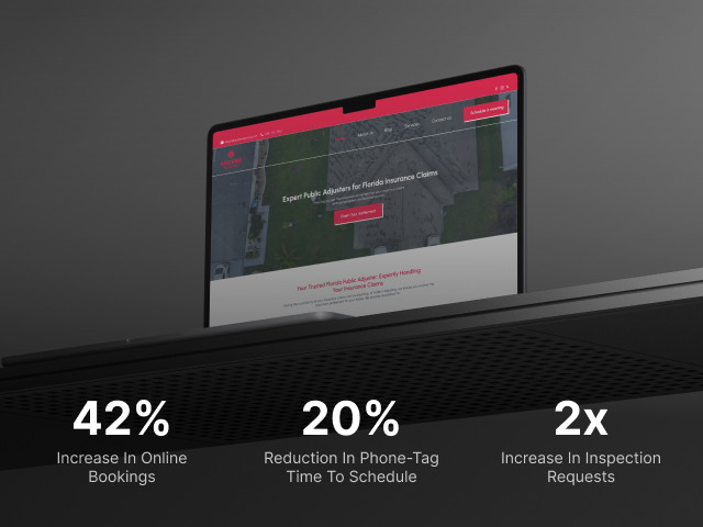 Ardent Adjusting - case study results on hover