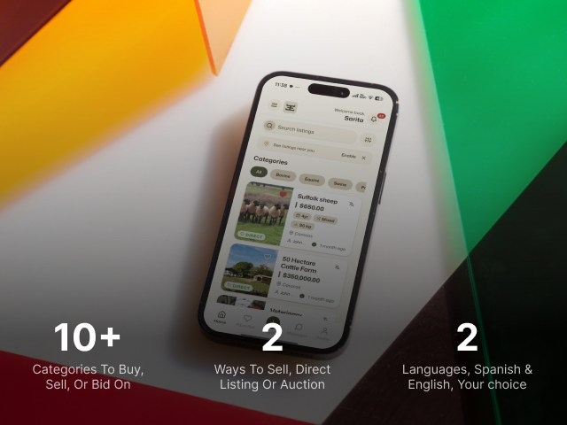 Enlace Ganadero - case study results on hover
