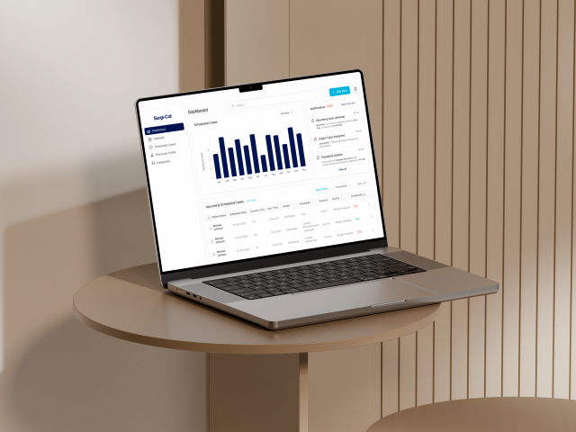 Surgicalendar: A Centralized Scheduling Platform for Physicians, Facilities, and Vendors - case study card