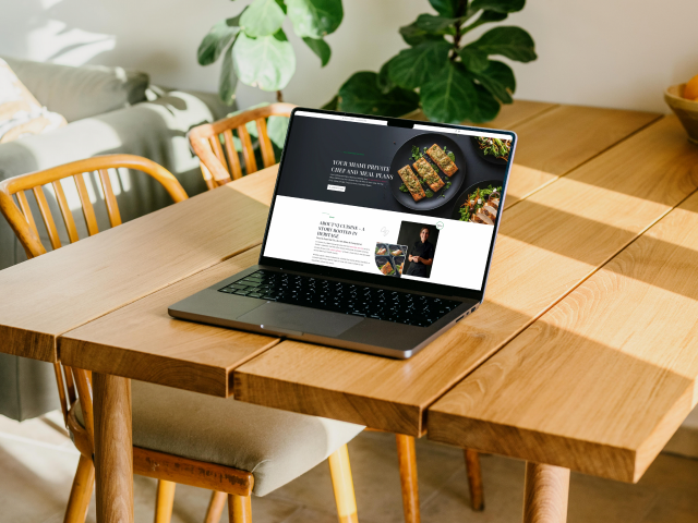 VJ Cuisine - case study card