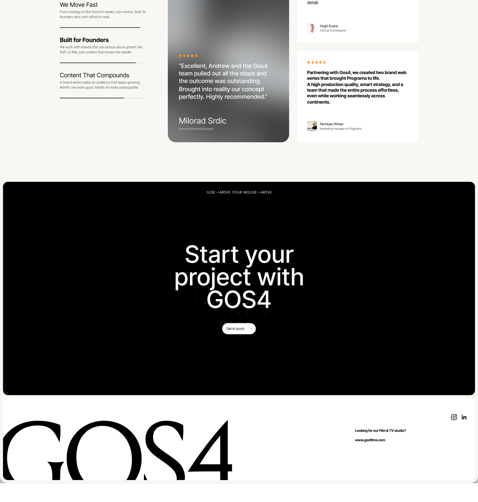 gos4 website screen 2