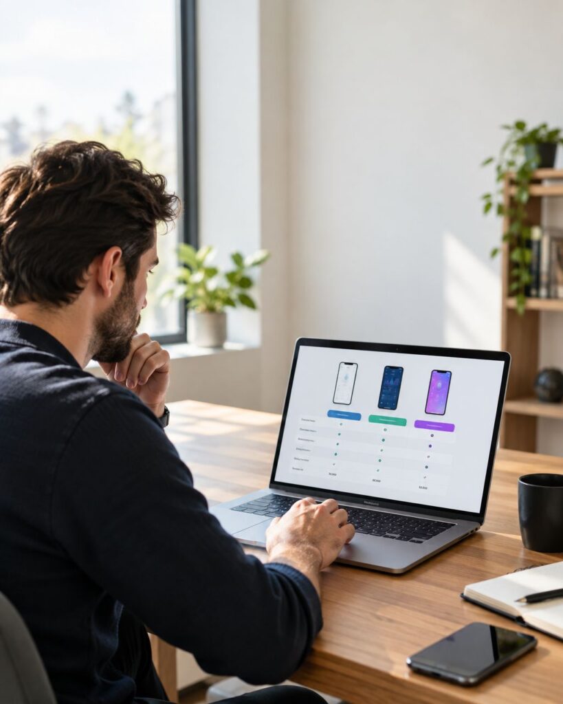 Mobile app development companies ranked by cost