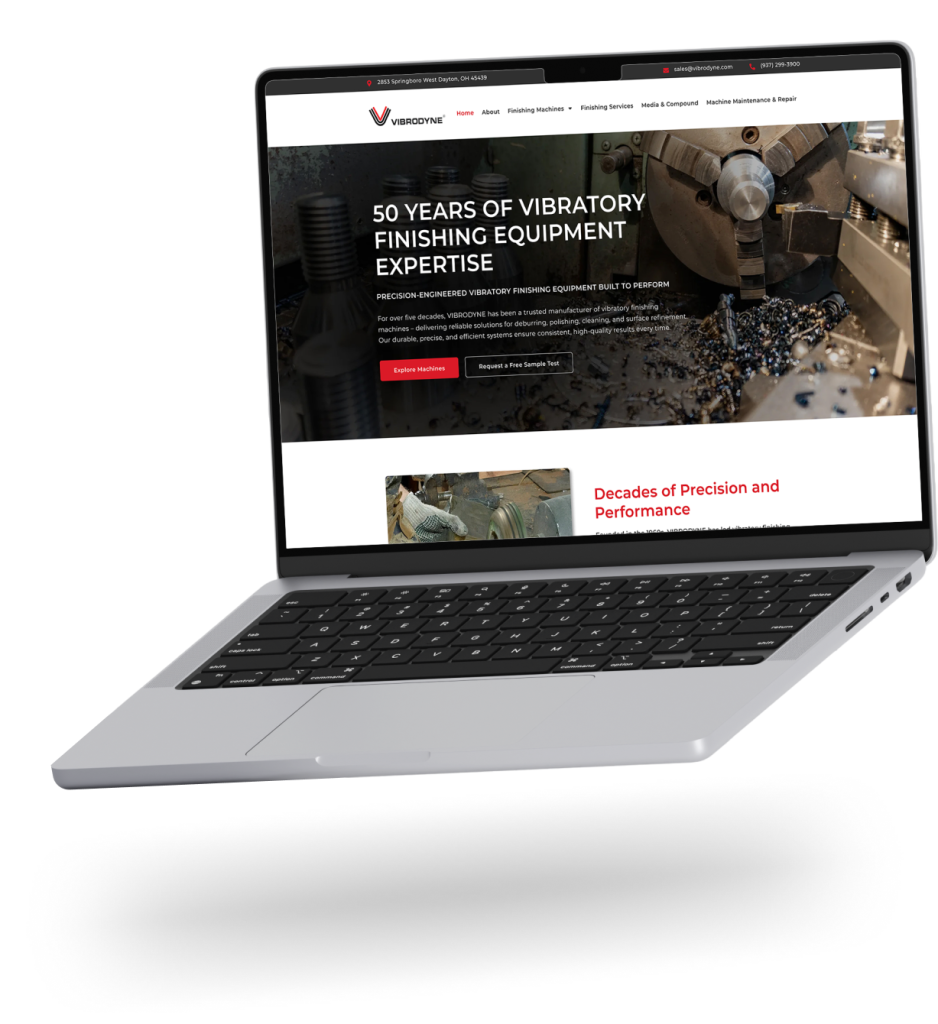 p202469 website mockup