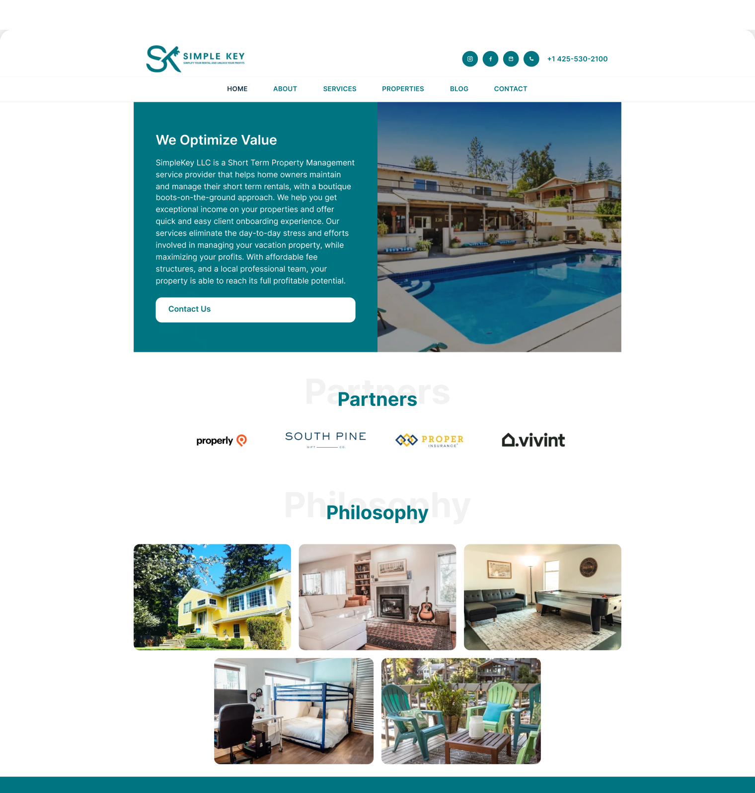 simple-key website screen 1