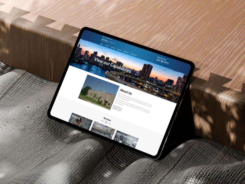 Steel Tech MN - case study card