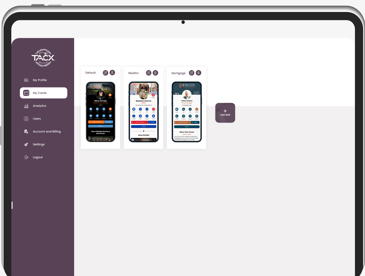 Tacx web app screen 3